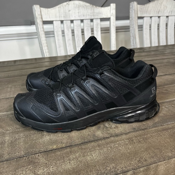 Salomon XA PRO 3D V9 GTX Hiking Trail Shoes Mens GoreTex Tri Black PhantomSz 14